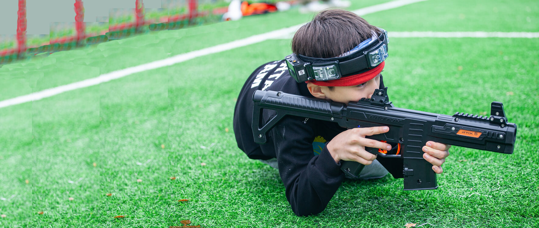 Отслеживание состояния оборудования с лазертаг системой PROTON